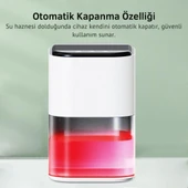 Coofbe 2000ml Işıklı Banyo Mutfak Dolap Nem Alma Cihazı Mantar Rutubet Nem Küf Önleyici Dehumidifer thumbnail 10