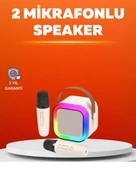 Ses Efektli Mikrofonlu Kablosuz Karaoke Sistemi thumbnail 1