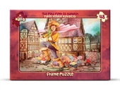 Art Çocuk Puzzle 48 Parça Fareli Köyün Kavalcısı Çerçeveli Puzzle - 1