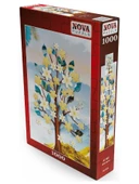 Nova Puzzle 2x1000 Parça Geyik ve Ağaç Puzzle Seti thumbnail 4