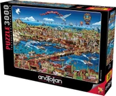 Anatolian 3000 Parça Istanbul 1895 Puzzle 4921 - 2