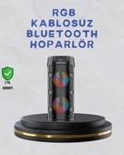 Bluetooth 5.0 Destekli Yüksek Ses Kaliteli Hoparlör thumbnail 1