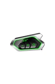 D60 Motor Kask Kulaklık RGB Modlu Motosiklet Kulaklık Su Geçirmez 5.3 Bluetooth Intercom - 1