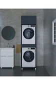 Alfimo Mobilya ÇAMAŞIR&KURUTMA MAKİNESİ DOLABI ANTRASİT AFM101 - 1