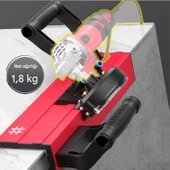 45 Derece Konik Pah Kırma Aparatı Metal Plaka Granit Seramik Karo Taşınabilir Makine Aparat thumbnail 1