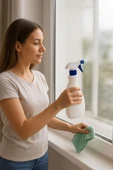 2’li Tigerli Sıvı Püskürtücü Set, Spreyli Yağ Sirke Su Püskürtme Cam Temizlik Şişesi 1000ml+500ml - 3