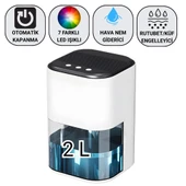 Coofbe 2000ml Işıklı Banyo Mutfak Dolap Nem Alma Cihazı Mantar Rutubet Nem Küf Önleyici Dehumidifer thumbnail 1