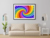 Nova Puzzle 1000 Parça Gökkuşağı Sarmalı Rengarenk Puzzle - 5