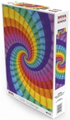 Nova Puzzle 1000 Parça Gökkuşağı Sarmalı Rengarenk Puzzle - 2