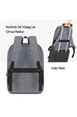 Mack MCE-1104 15.6" UNICITY Eco Notebook Sırt Çantası Gri - 5