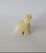 Kedi Oniks Taşı Biblo Mermer Onix Ev Ofis Dekor Masa Süsü thumbnail 1