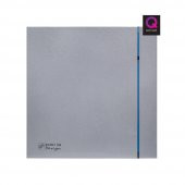 Dekoratif Havalandırma Silent 100 Cz Silver Design Ultra Sessiz Banyo Wc Aspiratörü Soler Palau Estetik Dizayn AGMair Agm Havalandırma - 1