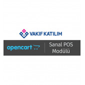 OpenCart - VAKIF KATILIM Sanal POS Modülü - 1