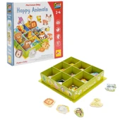 Eğitici Çocuk Mutlu Hayvanlar 67 Parça thumbnail 1