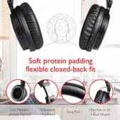 Pro C Studio - Bluetooth Kulaklık (Black) - 5