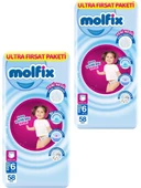 Molfix Pants Külot Bebek Bezi 6 Numara 116'LI - 1