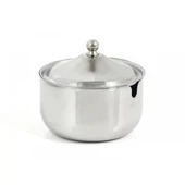 Omnisoft Tezel Paslanmaz Çelik Kapaklı Baharatlık Biberlik 6 Adet - 2