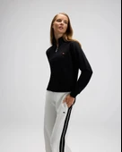 Ellesse EF557-BK Kadın Siyah Yarı Fermuarlı Sweat - 3