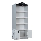 Kitaplık, Sports Arabalı Yatak Uyumlu Kitaplık - Kırmızı thumbnail 6