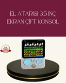 Şarjlı 3.5 İnç Retro Oyun Konsolu thumbnail 1