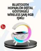 15W Hızlı Şarj Destekli LED Atmosfer Işığı ve Alarm Fonksiyonlu Lamba thumbnail 1