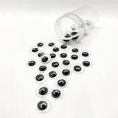 12 mm Oynargöz Siyah Oynayan Göz ,Oynar Göz - 1 Adet thumbnail 2