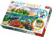 Trefl 600 Parça Çılgın Şekilli Tropikal Ada Puzzle - 1