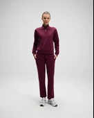 Ellesse EF557-BRD Kadın Bordo Yarı Fermuarlı Sweat thumbnail 4