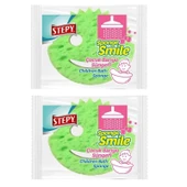 Stepy Sponge Smile Çocuk Banyo Süngeri x 2 Paket thumbnail 1