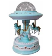 Nostaljik Projeksiyon Işıklı Mavi Atlı Karınca - 1