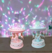 Nostaljik Projeksiyon Işıklı Mavi Atlı Karınca - 2