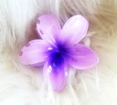 Lila Lotus Çiçek Toka thumbnail 1