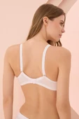 AmoraSecret AmoraSecret Beyaz Penye Minimizer Toparlayıcı Sütyen - 3