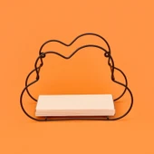 Bulut Dekoratif Raf - Siyah - 19 cm thumbnail 1