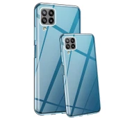 FitCase Samsung Galaxy A22 M22 M32 Kılıf Kamera Korumalı Silikon Şeffaf Arka Kapak - 1