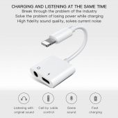 Joyroom İphone Kulaklık Çevirici Lightning to 3.5mm Aux Dönüştürücü - 4