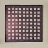 Deco Darkness Kanvas Tablo - Siyah - 100x100 cm thumbnail 2