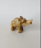 Fil Oniks Taşı Biblo Mermer Onix Ev Ofis Dekor Masa Süsü thumbnail 6