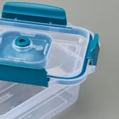 Diktdörtgen Vakumlu Kilitli Saklama Kabı - Asorti - 650 ml - 2