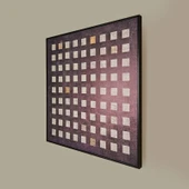 Deco Darkness Kanvas Tablo - Siyah - 100x100 cm thumbnail 3