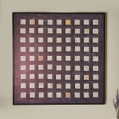 Deco Darkness Kanvas Tablo - Siyah - 100x100 cm thumbnail 1