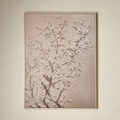 Deco Bloom Kanvas Tablo - Krem - 100x75 cm thumbnail 2