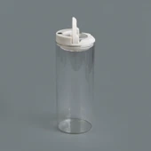 Vakumlu Cam Kavanoz - Şeffaf / Beyaz - 800 ml thumbnail 2