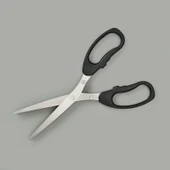 Mutfak Makası - Siyah / Gri - 19 cm thumbnail 1