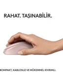 Logitech M240 Sessiz Kompakt Kablosuz Bluetooth Mouse - Pembe - 4
