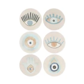 Mia Amulet Tatlı Tabağı - Asorti - 19 cm thumbnail 3