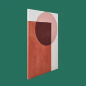 Deco Earthy Hues Kanvas Tablo - Kahverengi - 75x100 cm thumbnail 2