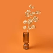 Santa Yapay Çiçek - Asorti - 80 cm thumbnail 2