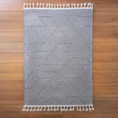 İskandinav Bukle Shaggy - Gri -120x180 cm thumbnail 1