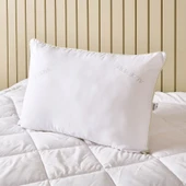 Soft Aloe Vera Yastık - Beyaz - 50x70 cm thumbnail 1